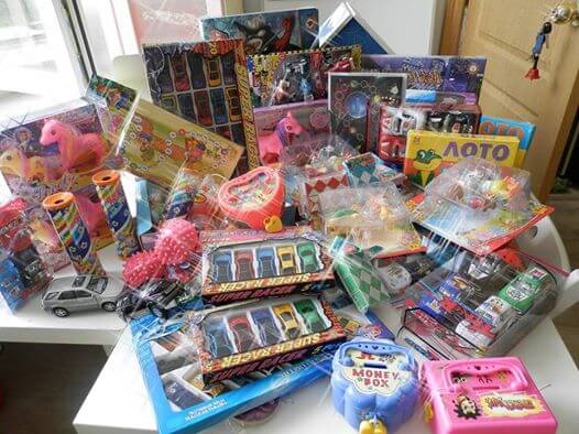 Совместно с сайтом совместных закупок были собраны средства и закуплены игрушки в "Коробочку храбрости"!