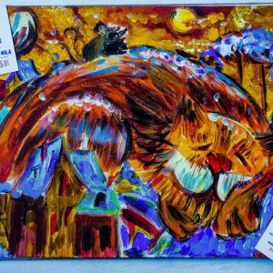 Детская картина маслом "Сладкие сны"