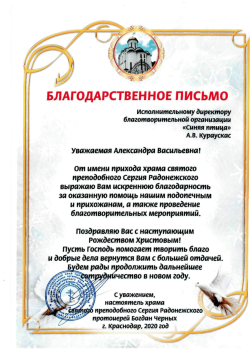 2020 Храм Сергия Радонежского