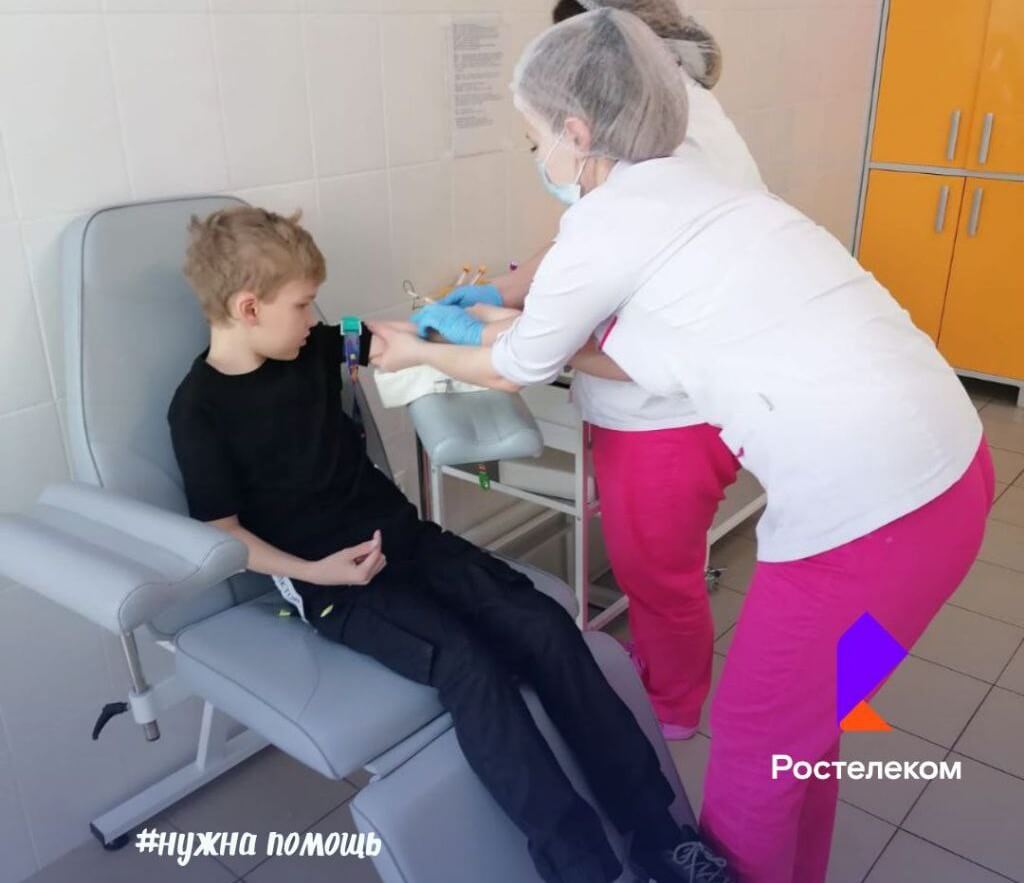 Благодарим компанию "Ростелеком" за поддержку пятерых подопечных!