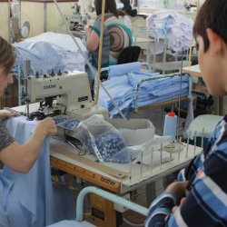 11 мая 2017: Экскурсия на швейную фабрику "Александрия" в рамках проекта "Верь в себя"